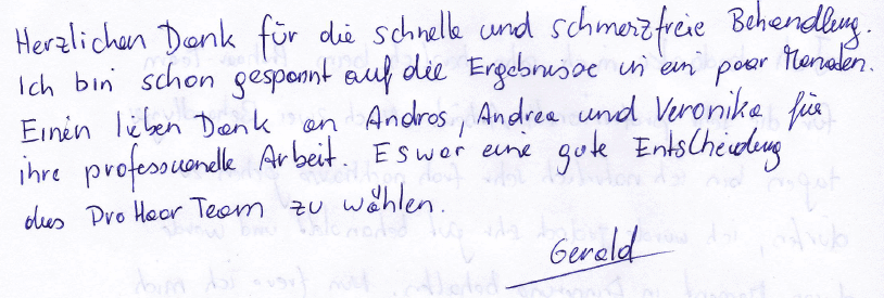 Haartransplantation Erfahrungsbericht 23