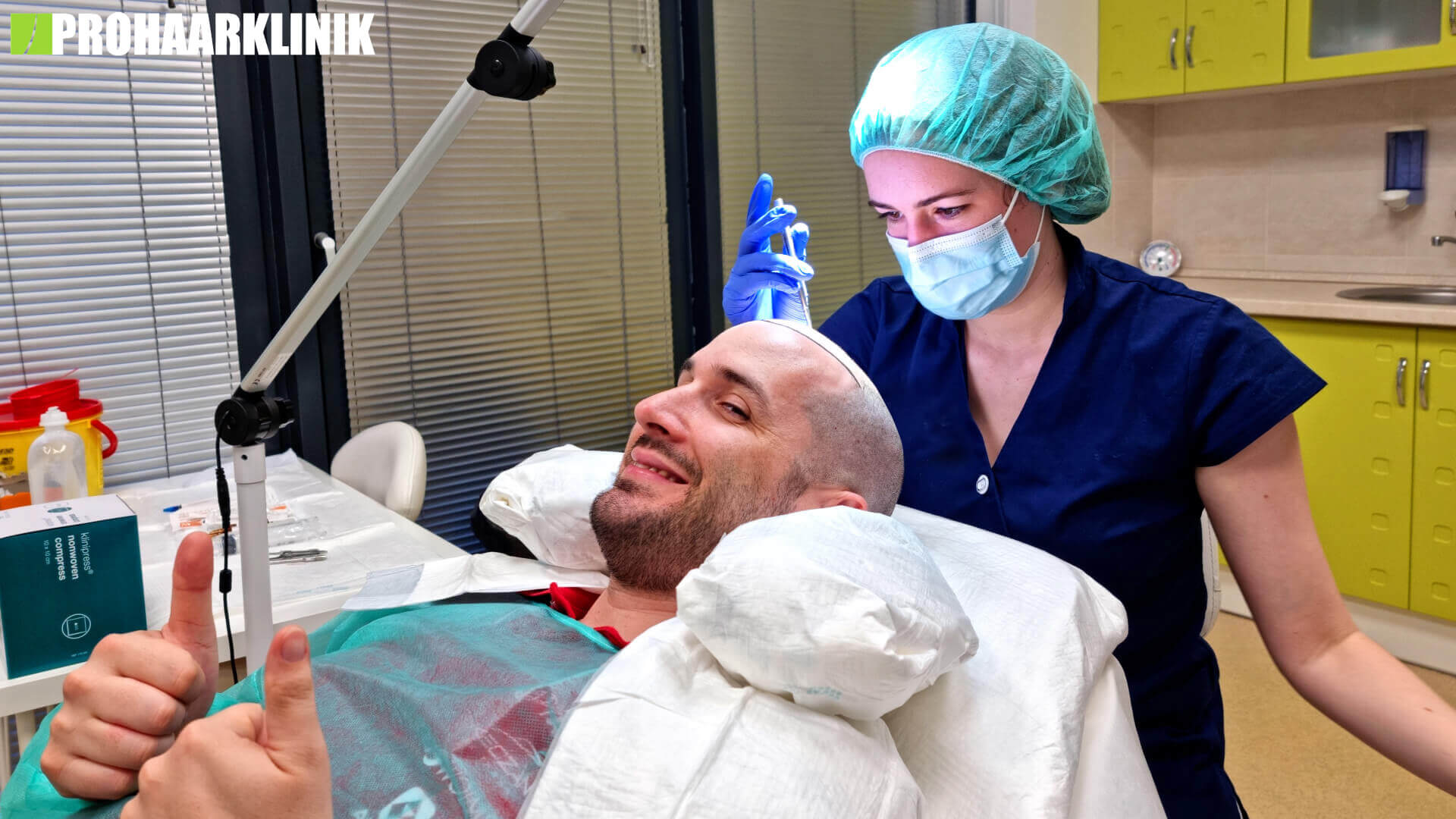 Haartransplantation: So verläuft der Eingriff Schritt für Schritt - PROHAARKLINIK