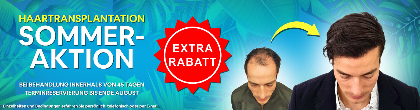 Haartransplantation Aktion